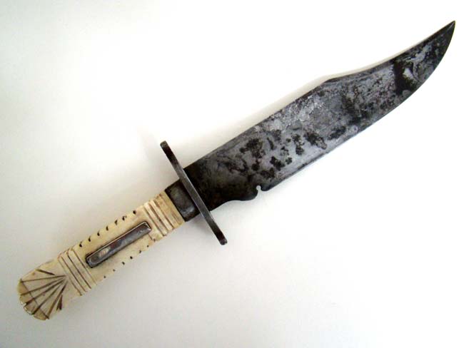 An 1840's Mexican War era Bowie Knife resembling the work of noted maker Enoch Drabble — image 3